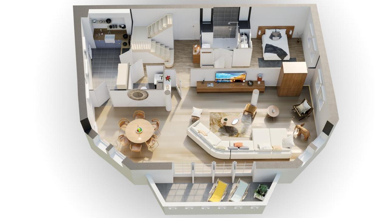 شقة La Cle De Quentovic ◎ Duplex De 150 M2 ◎ Standing Le Touquet المظهر الخارجي الصورة