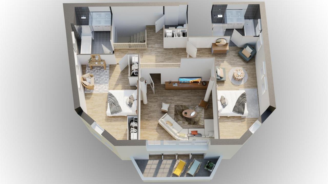 شقة La Cle De Quentovic ◎ Duplex De 150 M2 ◎ Standing Le Touquet المظهر الخارجي الصورة